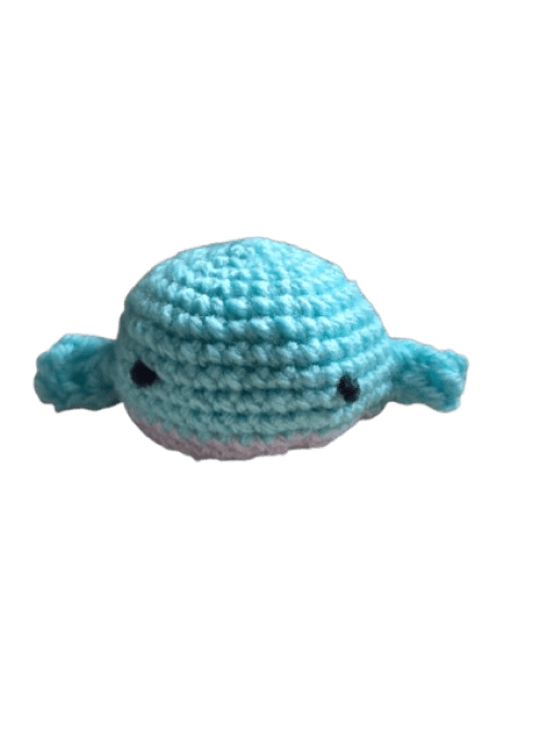 bébé baleine garnie de cataire