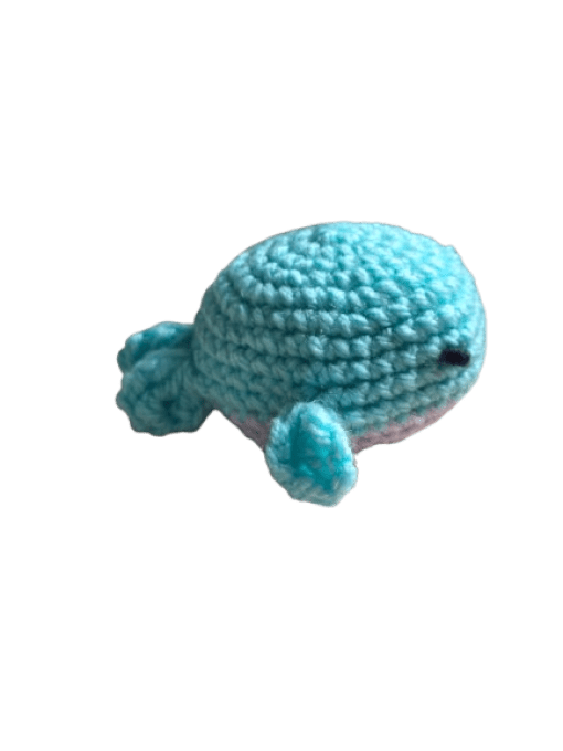 bébé baleine garnie de cataire