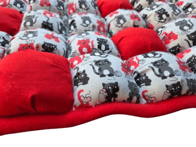 Tapis coussin Misti-bulles