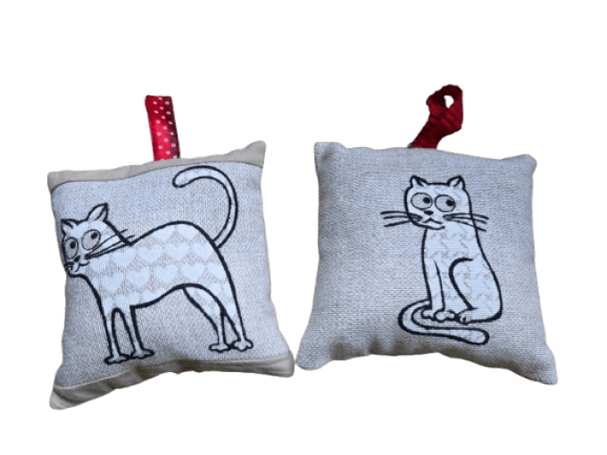 Petit coussin lavande