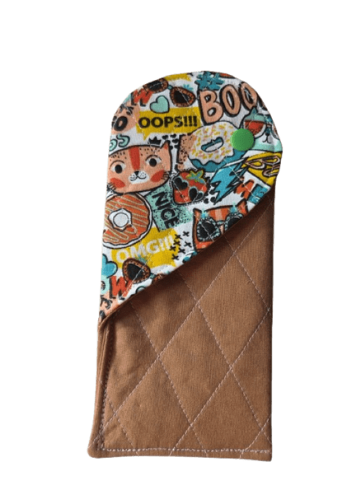 Etui à lunettes coeur