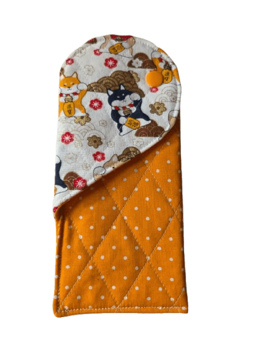 Etui à lunettes coeur
