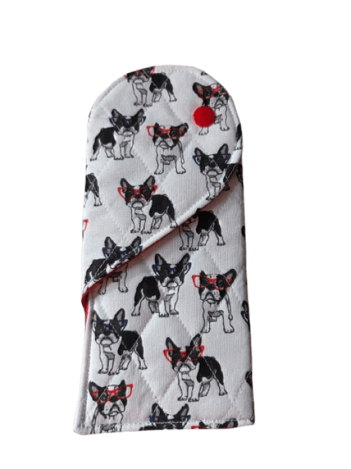 Etui à lunettes coeur