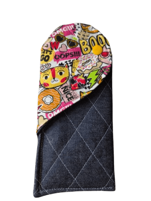 Etui à lunettes coeur