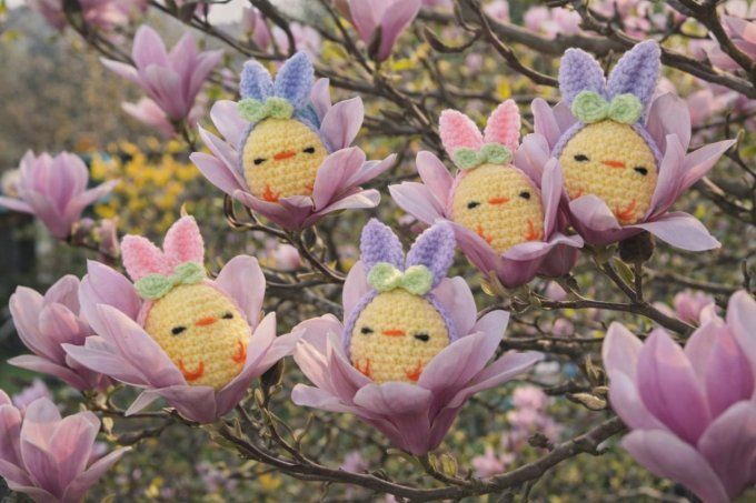 Poussin-lapin de Pâques