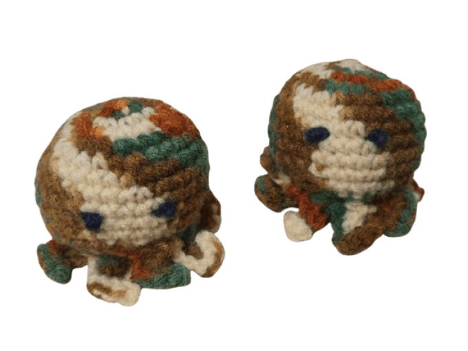 Petite pieuvre au crochet