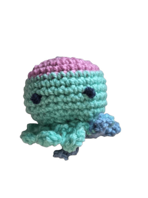 Petite pieuvre au crochet