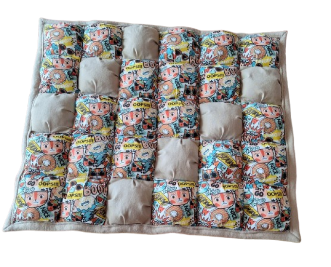 Tapis coussin Misti-bulles