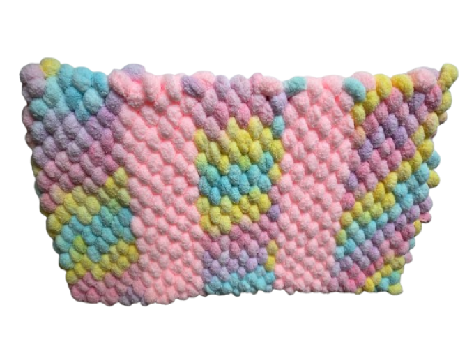 Tapis de caisse pompons
